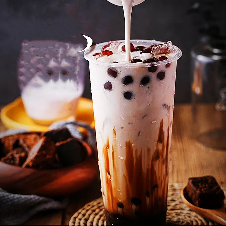 Not need to boiled mango pearl boba crystal ball konjac pearl for cold drink milk tea dessert