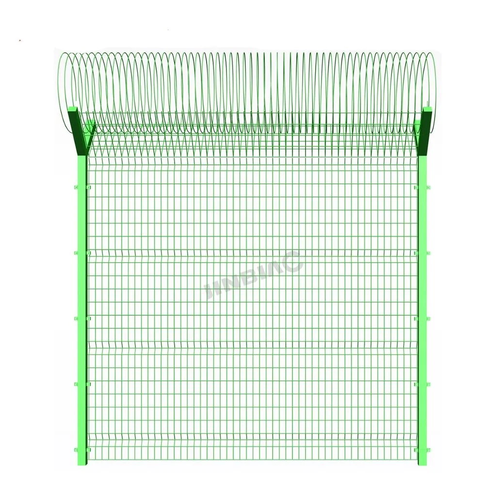 Christmas Promotion Chile Market Safety Home Boundary Wall Designs Galvanized Welded Wire Mesh Fence