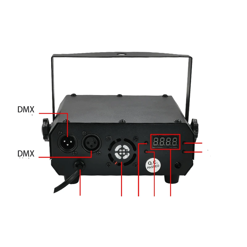 3D Laser Stage Light Powerful Decorative DJ Party Head White h7 Animation Projector Show Machine stage retro lights