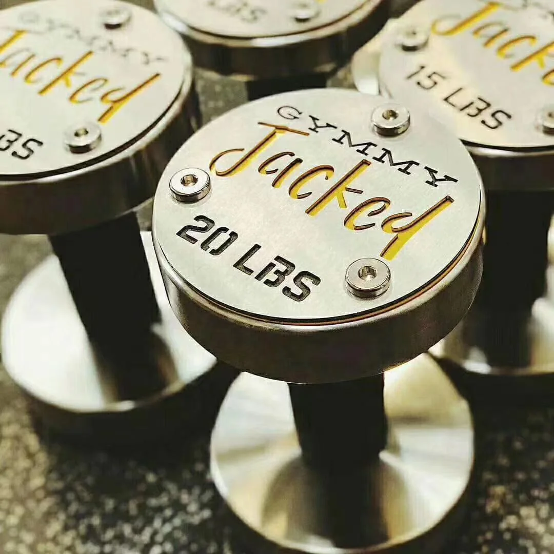 Pro Stainless Steel Dumbbells 2.5kg-200kg Chromed Steel Dumbbell Set 5lb - 441lb with Custom Logo for Gym