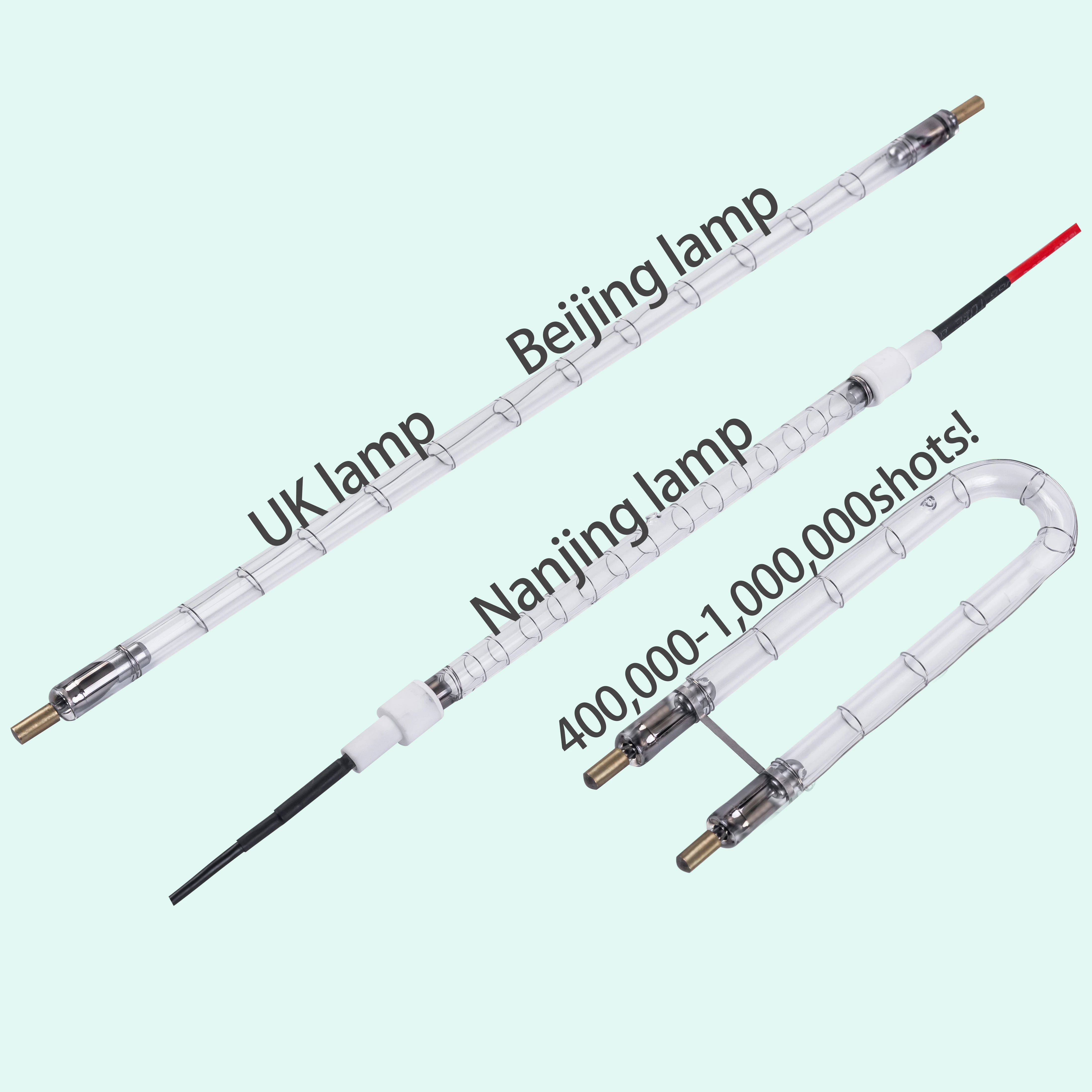 Lumi High Selling Top Quality Laser Xenon Flash Lamp 5*70*130 for Beauty Machine, Candela, Quanta, Cynosure, Deka
