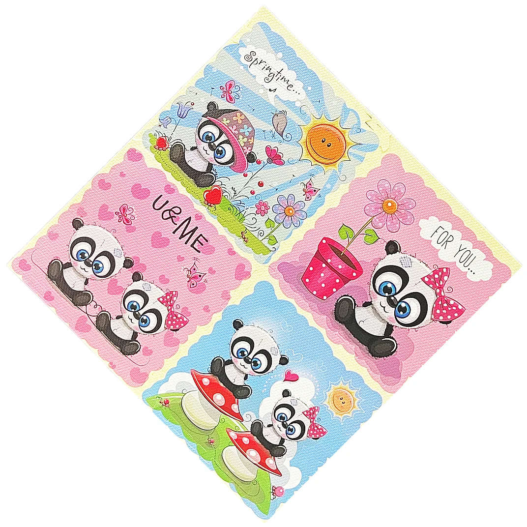 Kids Eva Foam Puzzle Floor Play Mat Baby Tatami Kids Puzzle Animal Waterproof Kids Playmats Puzzle Eva Foam Mat