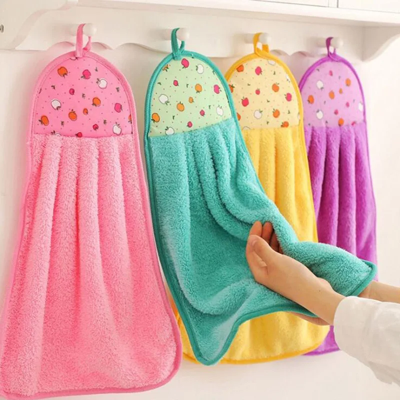 Factory Price kitchen hand towels 28x38cm hand and face towels highly absorbent microfiber hand towel