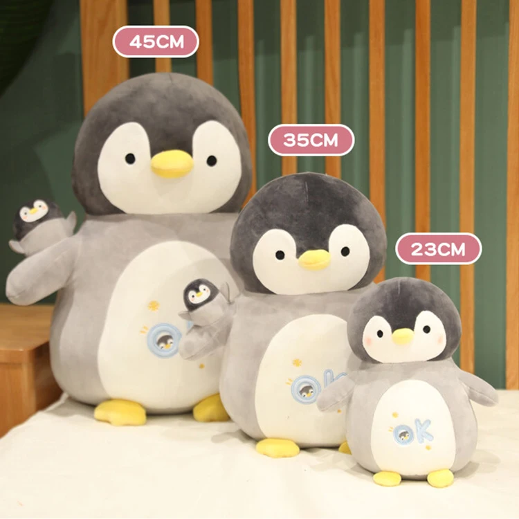 Stuffed Cartoon Animal Doll Fashion Soft Fat Penguin Plush Toys