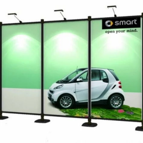 Portable backdrop banner stand exhibition trade show