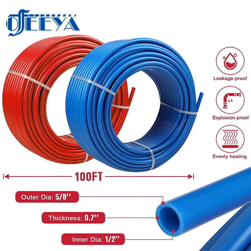 Pipe 14mm Pn20 Water gas outdoor nsf crimping tool oxygen barrier 3/4 astm blue a 16mm ground heating hot 6 inch pex