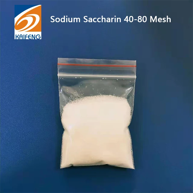 
KAIFENG animal feed raw material additive product China sodium saccharin powder 40-80 mesh 
