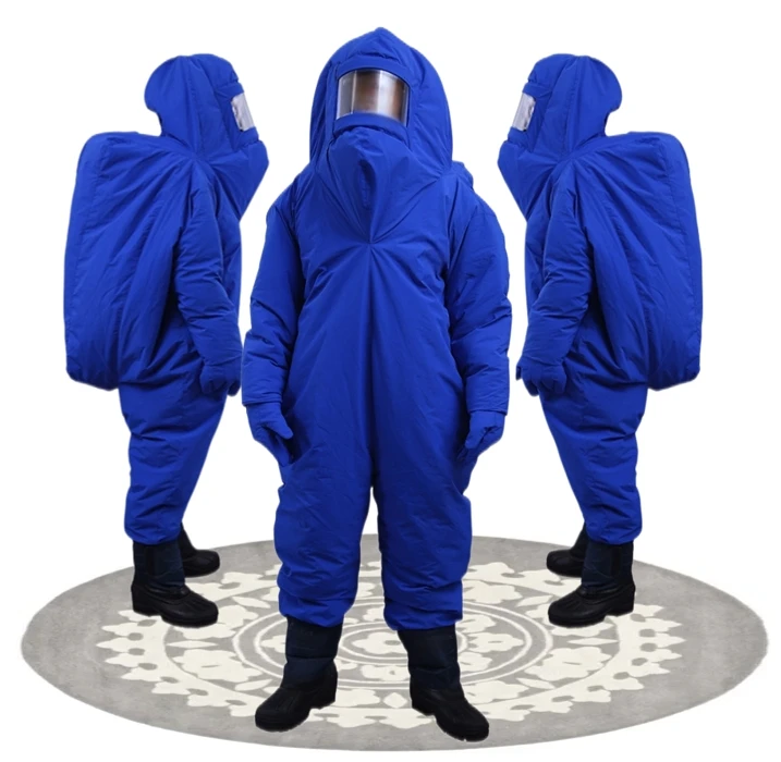 Low temperature protective clothing -250° Prevent Liquid Nitrogen From Splashing Hood