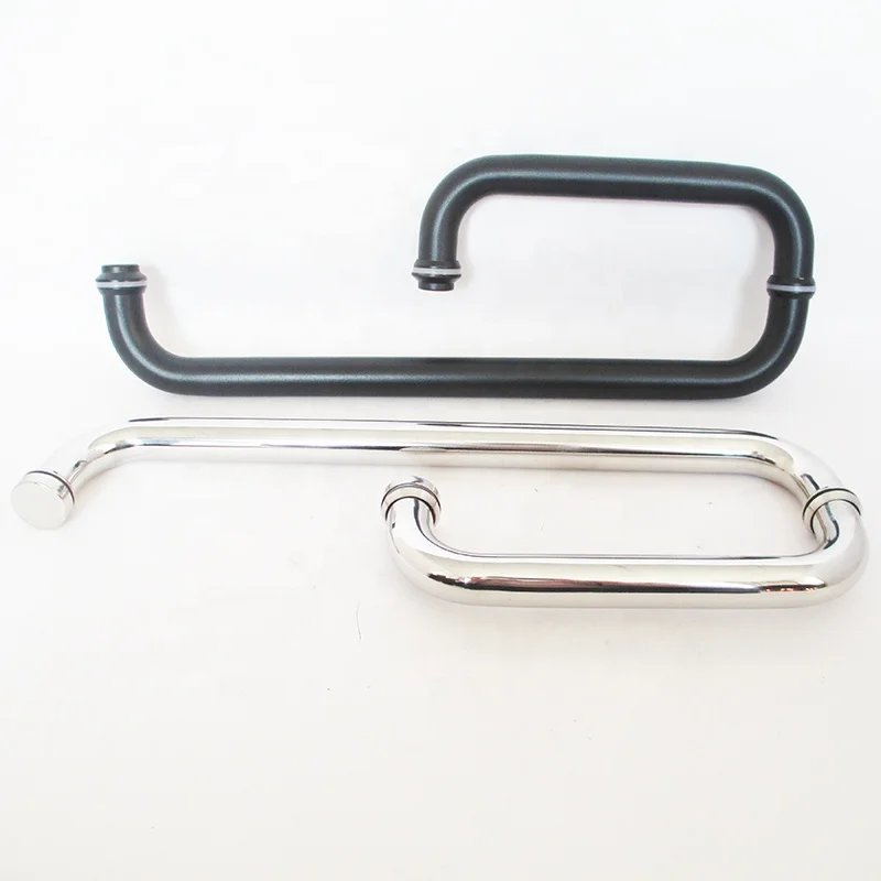 Competitive price black slide glass door handle manufacturer