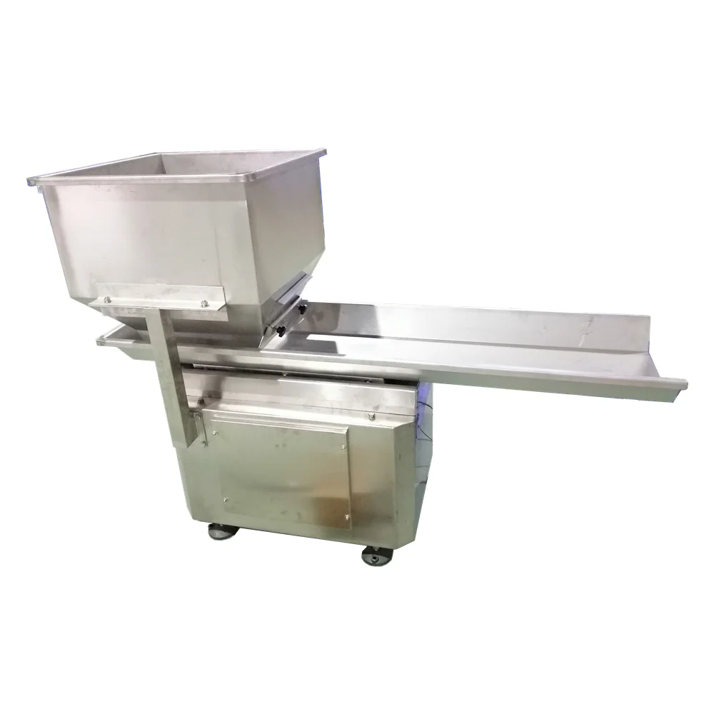 Fastback Horizontal Motion Conveyor With Hopper Customization Food Feeding Machine