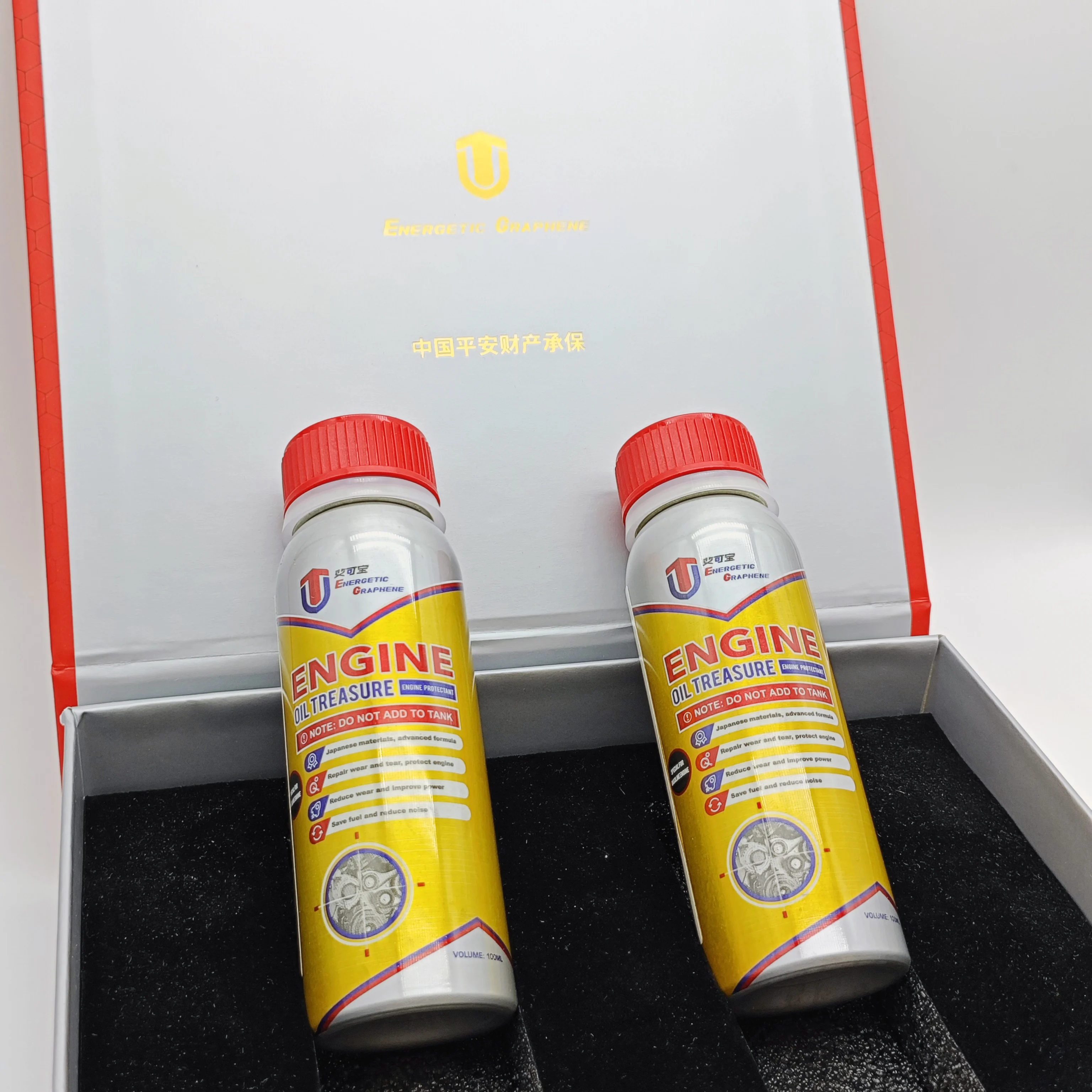 Nano technology car engine treatment-graphene engine oil additive, 100% engine restore