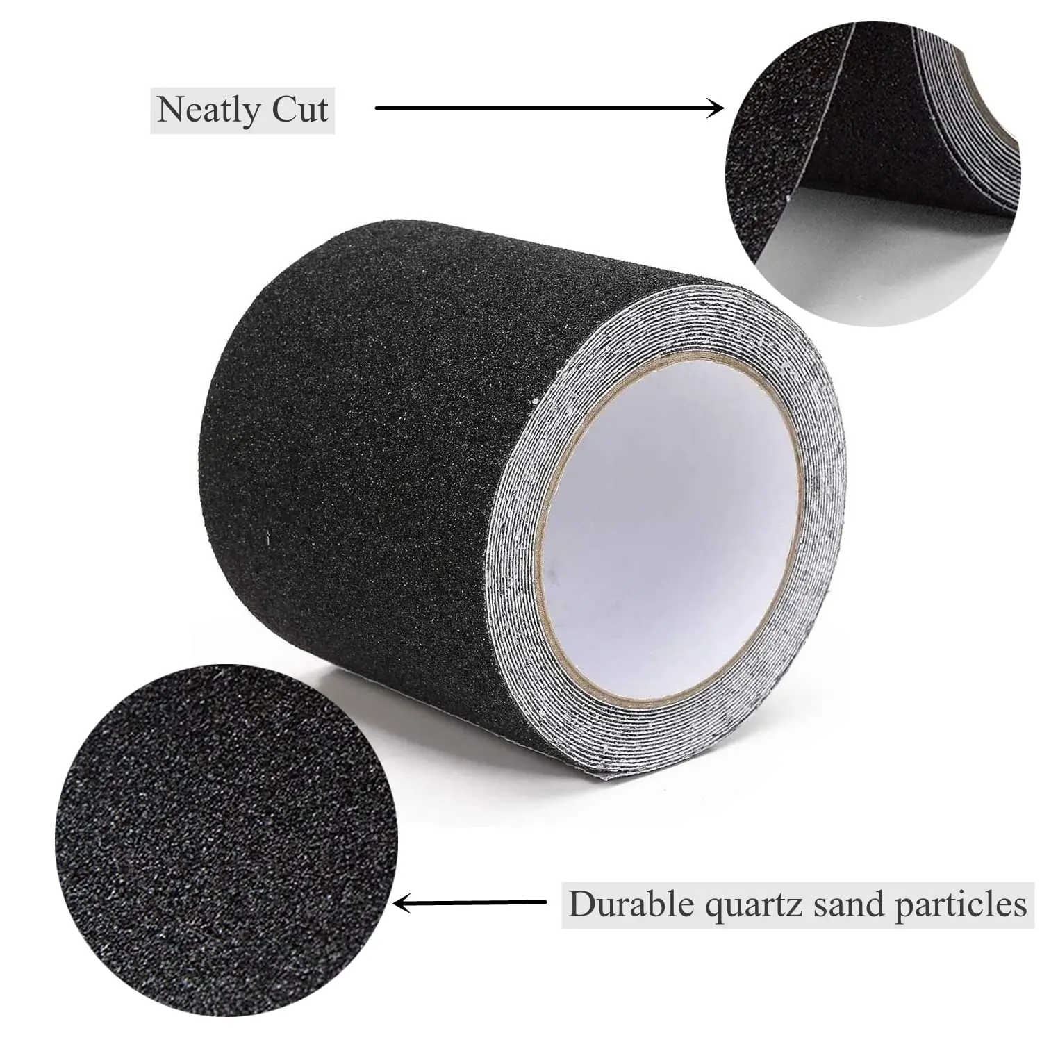Single side waterproof industrial non slip stair treads warning self adhesive tape pvc anti slip grip floor tape stairs