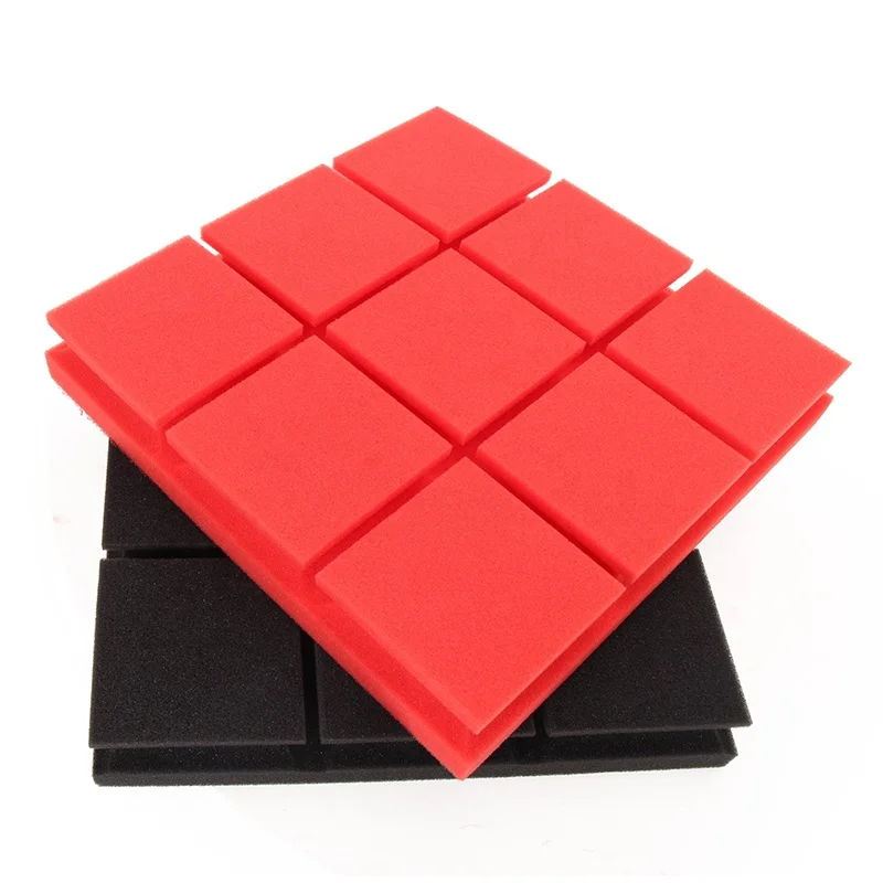 Three Head square Design Studio Wedge Tile Soundproof and Sound-absorbing Wall Panel