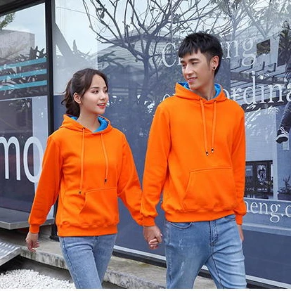 Custom Design Wholesale Clothing Loose Version Felpa Personalizzata Plus Fleece Long Sleeves Pullover Hooded Sweatshirt