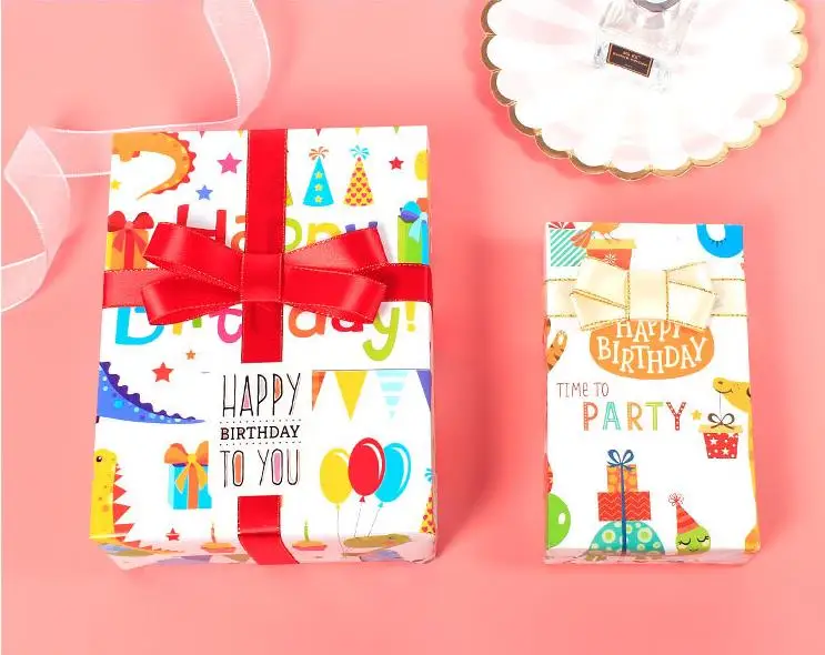 
Latest Design Fancy Cartoon Art Paper Wrap for Kids Gift Packing Book Wrapping Paper 