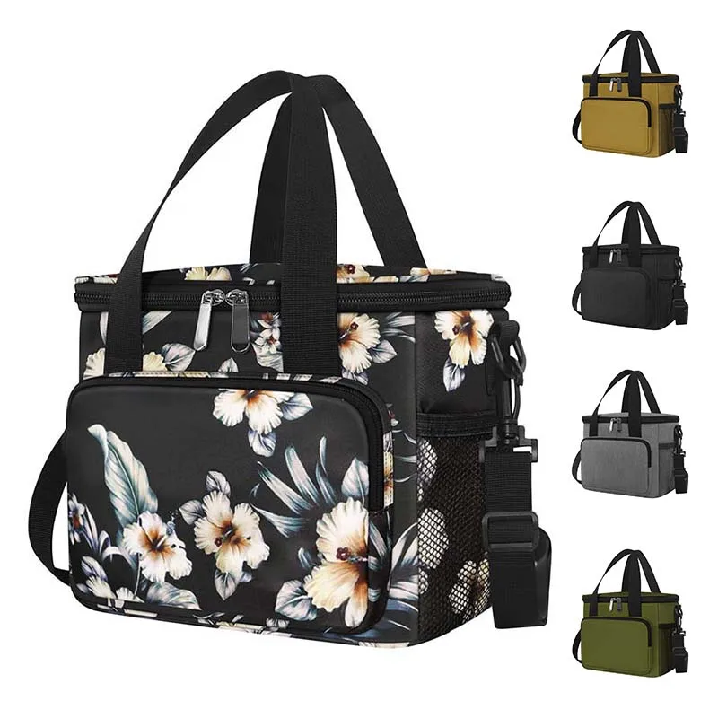 Utility Aluminium Foil Portable Leakproof Waterproof reusable Food, Delivery Insulation Lunch Cooler Tote bags/