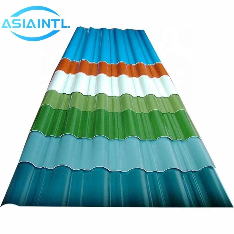 Sheet Galvanized Corrugated with Color Steel Plate Zinc Sandwich Panel Red Anti Time Roof