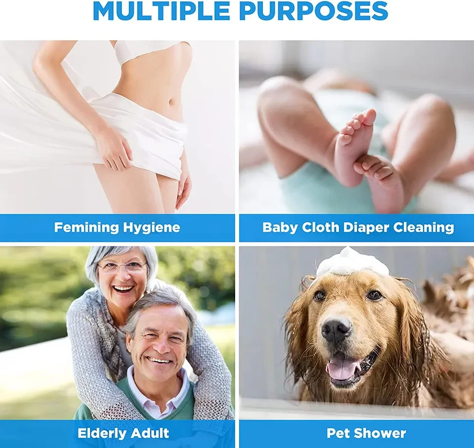 Stainless Steel Sprayer Shattaf Set Handheld shattaf  For Bidet Spray Gun bathroom brass bidet toilet Sprayer