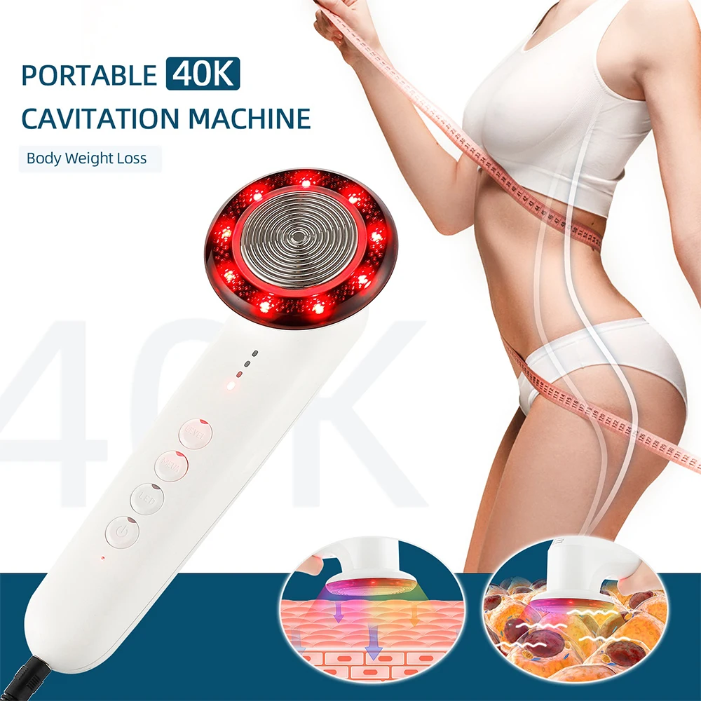 portable Mini weight loss machine 40K fat burning machine RF body slimming device