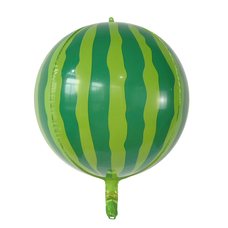 Hot Sale Hawaii Summer Party Decoration Watermelon Fruit Foil Balloons Beach Party Supplies Children Birthday Decor