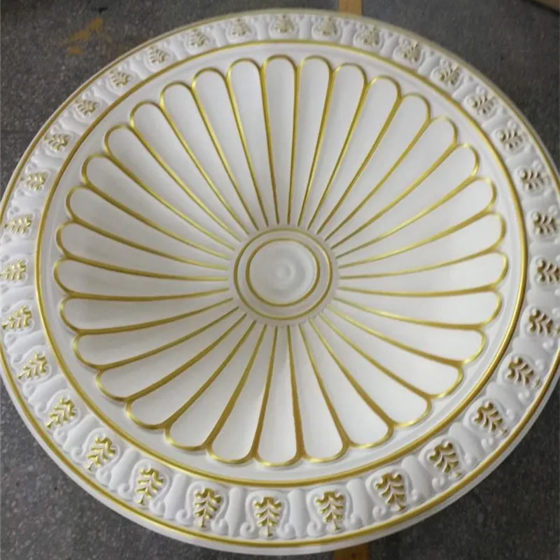 High quality PU polythene  cornices designs home hotel ceiling decorating