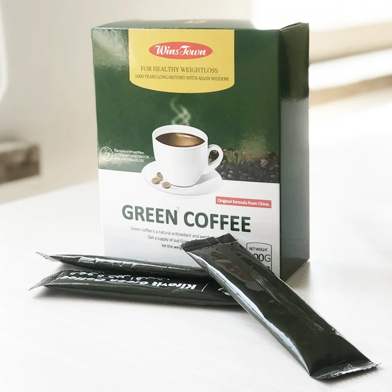 
Herbal diet Slimming skinny Green coffee weight loss keep fit 