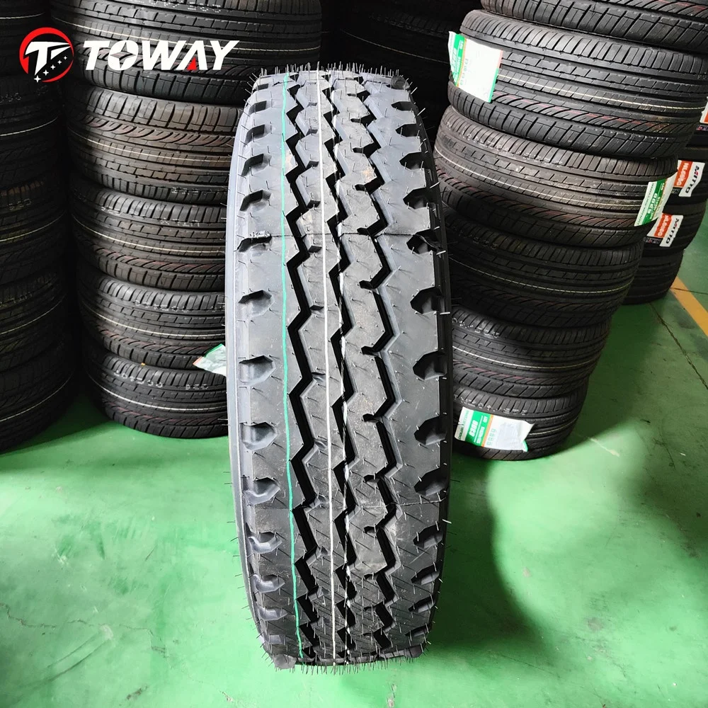 China Tire Manufacturer DOUBLESTAR TOWAY brand Zig Zag Tread Steer Wheel 650R16 750R16 825R16 Semi Truck Tires