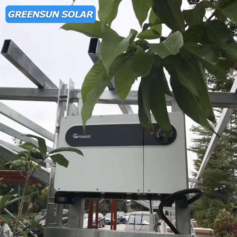 Трехфазные инверторы для солнечных батарей Growatt 220/230/380 В максимальная серия 50 кВт 60 70 80 400 станций