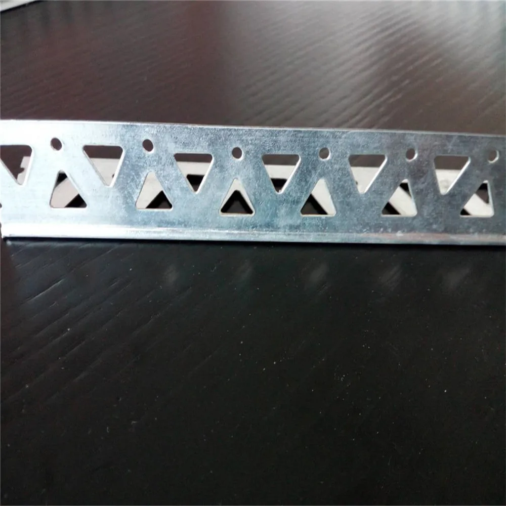 Building material galvanized perforated steel sheet ceiling partition stucco metal drywall angle bead corner bead for plastering
