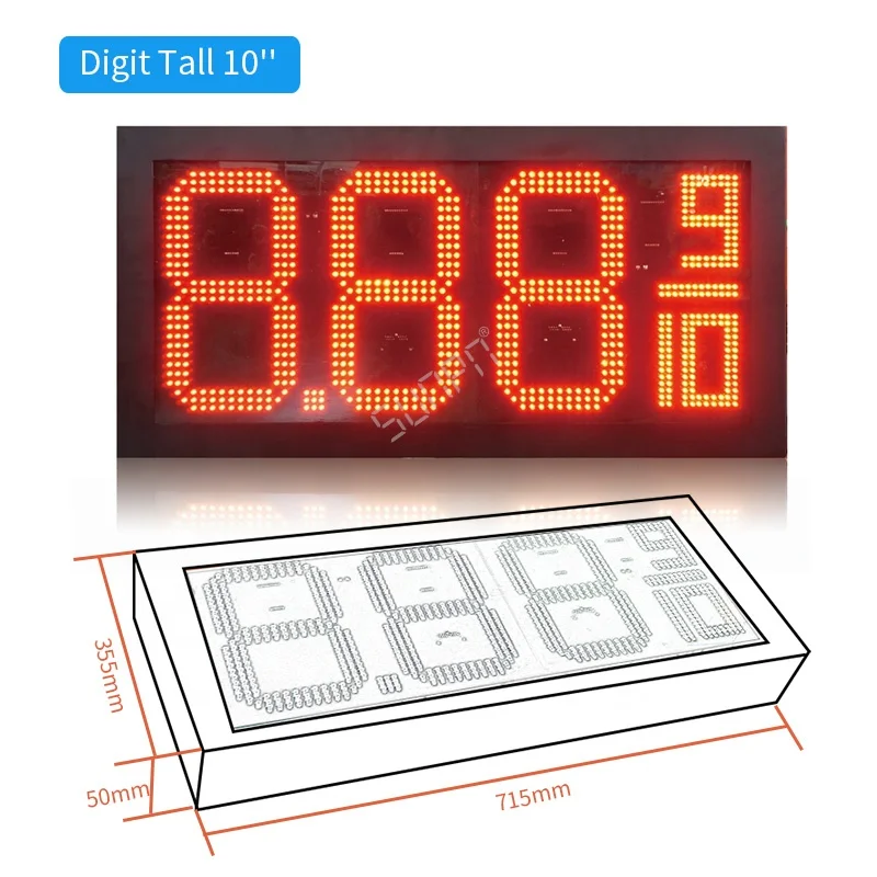 led price sign petrol gas station screen xxx vxxx gas station led price digital sign led price sign screen xxx vxxx