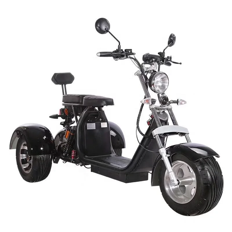 CHINA CHEAP 3 wheel  bike  electric  fat tyre adult 2000W citycoco scooter electric  tricycles