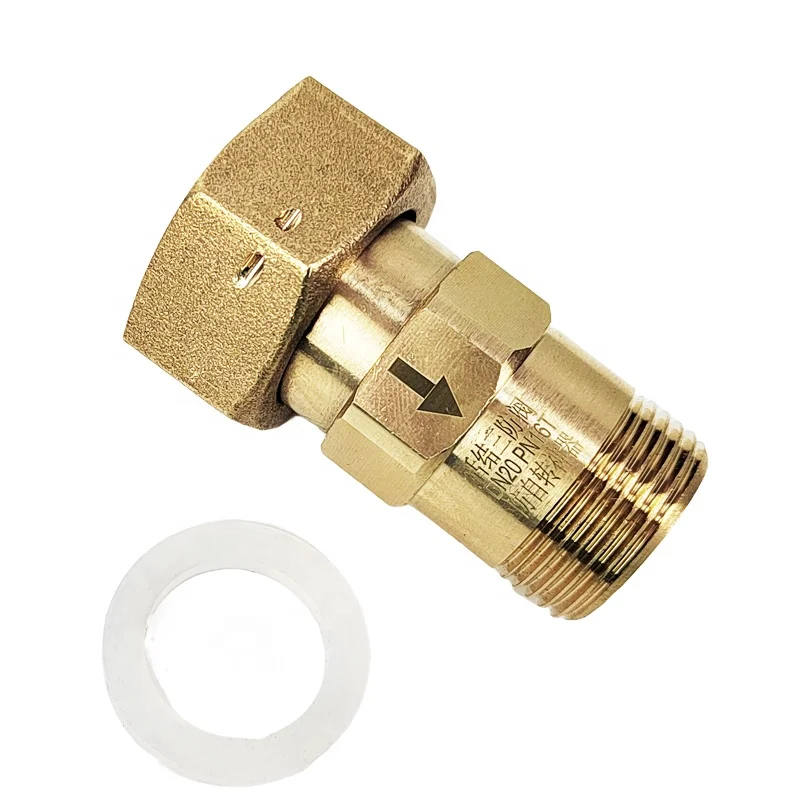 Polite check control valve stainless steel single plate copper check valve
