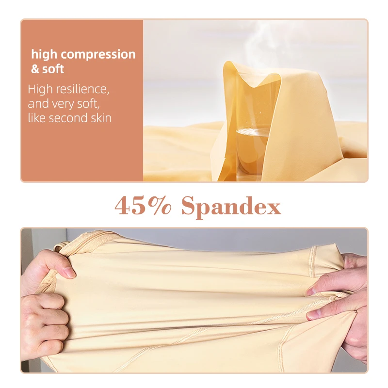 2 in 1 Postpartum Abdomen bbl Shapewear Shorts High Waist Tummy Control High Waisted Compression Shapewear Fajas Short For Women