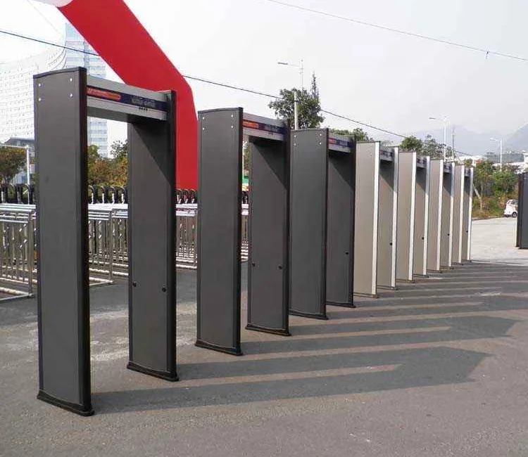 Оптовая продажа с завода проходной сканер температуры дверь для проверки безопасности ик-детектор тела