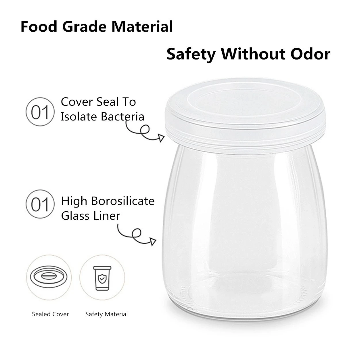 Wholesale Home Kitchen Appliance Yogurt Machine Stainless Steel Mini Yogurt Maker Automatic Electric Yogurt Maker