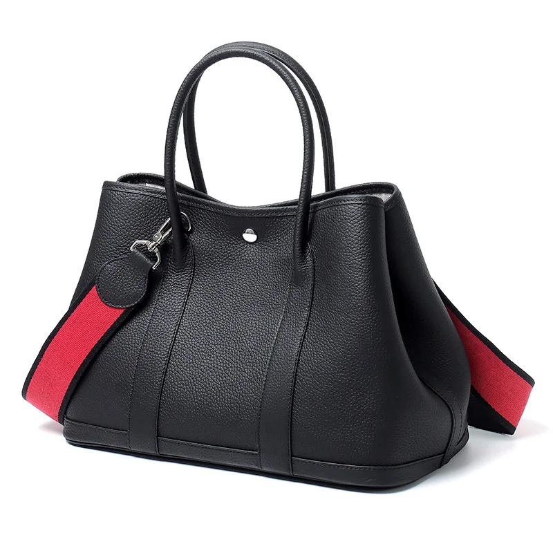 Wholesale Genuine Leather Fashion Providers Ladies Handbag Sling Shoulder Bucket Bags For Women Designer Luxury Work  Office Bag