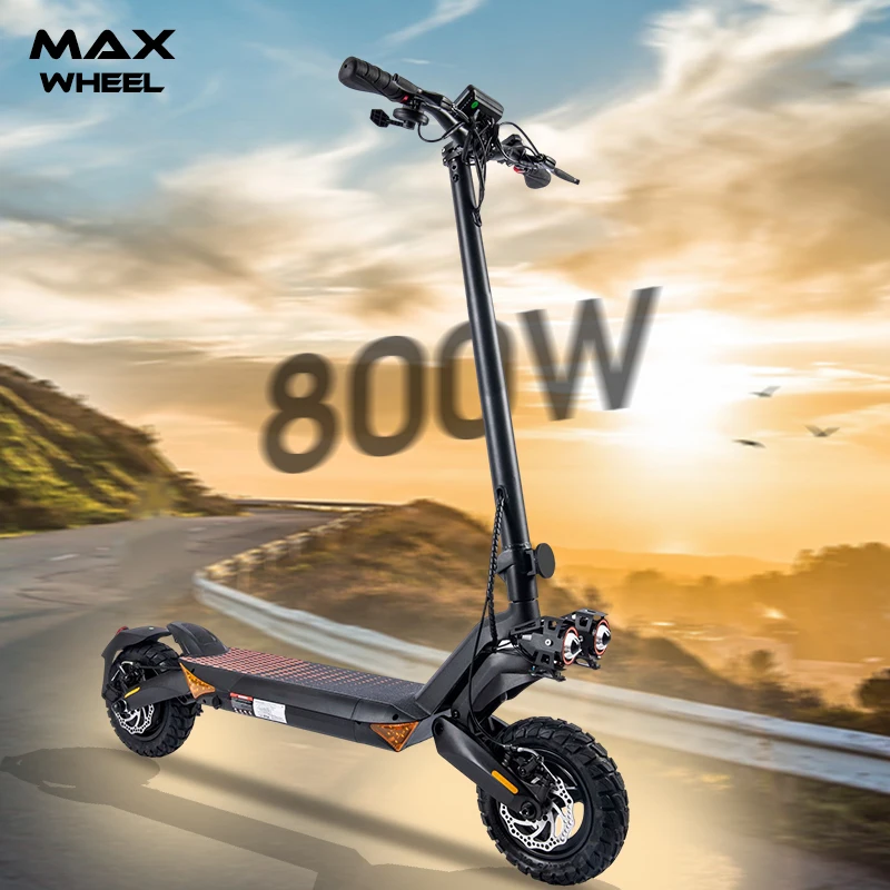 10 Inch Folding High-Speed Off-Road  Adult E-scooter Upgrade Waterproof 48V 800W 45km/h electric motorcycles