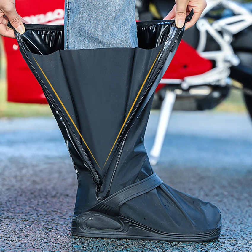 Portable Shoes Rain Cover Silicone Waterproof Shoe Protectors Reusable Shoes Covers Overshoes