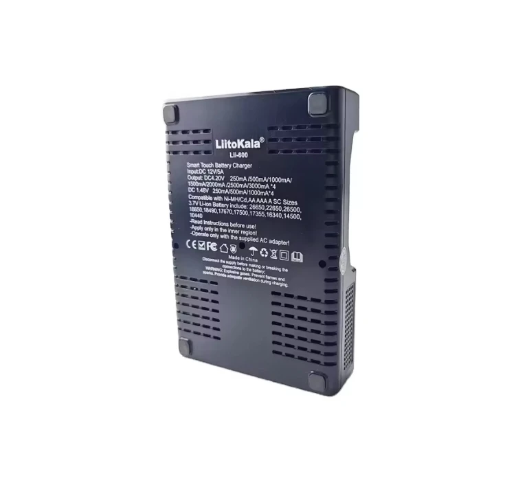 Новое многофункциональное зарядное устройство Lii-600 DDP ЖК-дисплей 3 7 В 18650 21700 26650 выходного тока 3А внутреннее для испытаний сопротивления