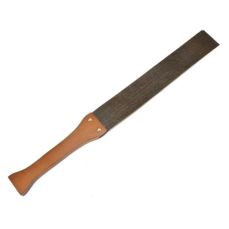 Train slaves The foreplay of passion Handmadescattered Old-fashioned wood bumpy leather surface punishement whip for Couple