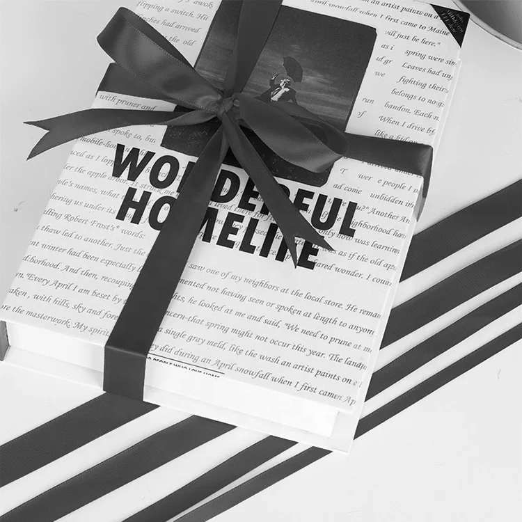 High Quality 0.3cm-8cm Sizes Stock Black And Multicolor DIY Party Wedding Polyester Gift Box Silk Ribbon