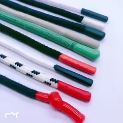 Custom 3mm 4mm 5mm 6mm  Drawcord Braided Polyester Rope Hoodie Drawstring Cordon