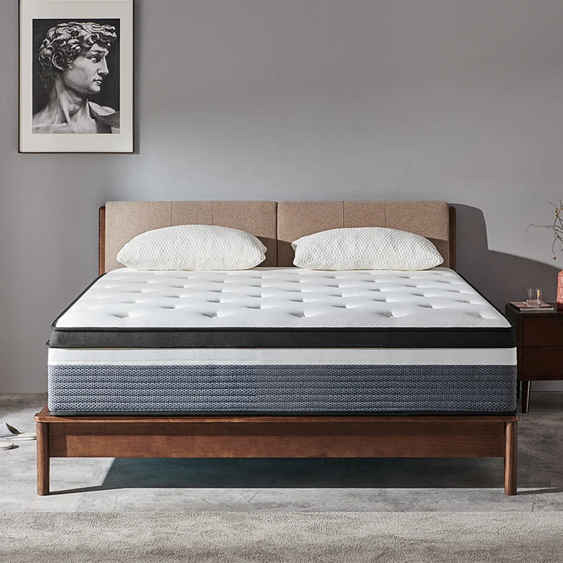 
Топ продаж, Соединенные Штаты, комфортный складной мягкий пенопластовый матрас, качественный тканевый Карманный матрас innerspring 