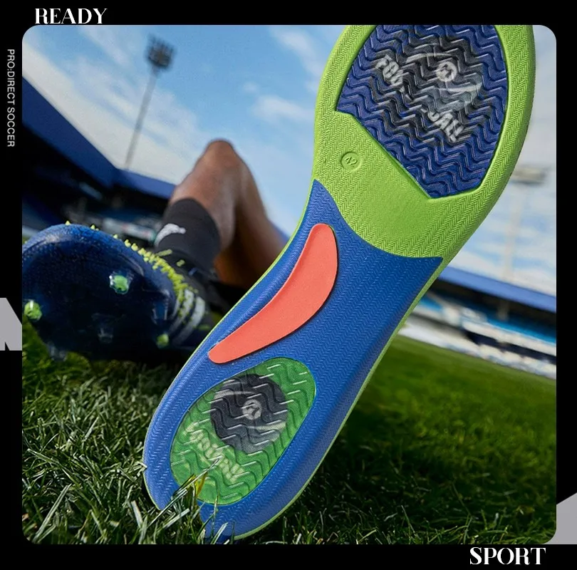 Professional football shoe insoles cushioning anti slip lightweight odor sweat shock absorbing soccer inserts poron sport insole