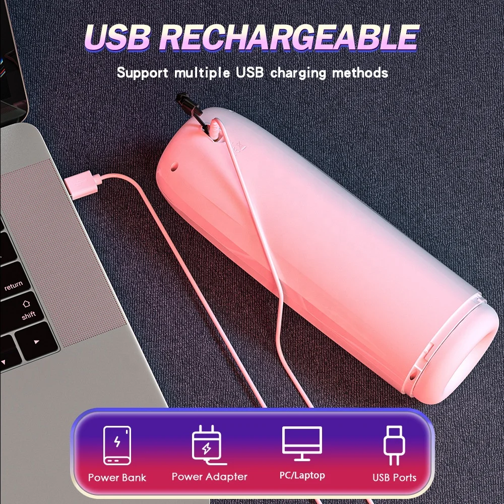 Masturbator for Men Automatic Sucking Male Machine Oral Vaginal Penis Vibrator Sex Toy for Men Masturbation Cup Blowjobs Machine