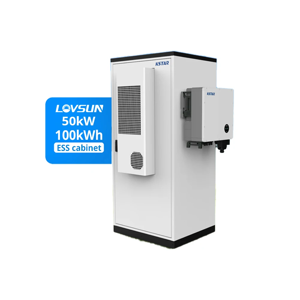 Kstar All In One  Lithium Battery Cabinet CATL Lifepo4 Battery Container 100kwh BESS System with 50kw PCS Inverter for Home Use