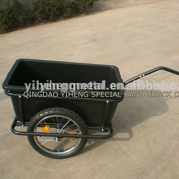 BiKe Trailer/Kids Wagon/Kids Bike Trailer For Carrying Goods with Plastic Tray 150Kg Capacity TC2025
