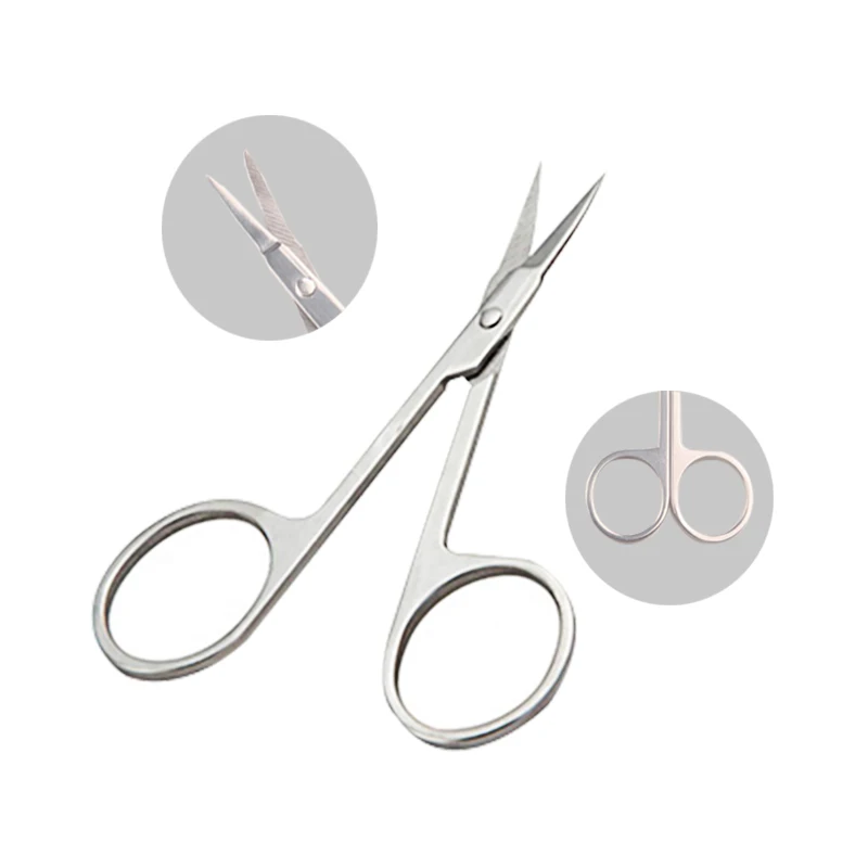 Good Quality Scissors With Rounded Handed Tips Stainless Steel Beauty Instruments OEM Custom Design Scissors