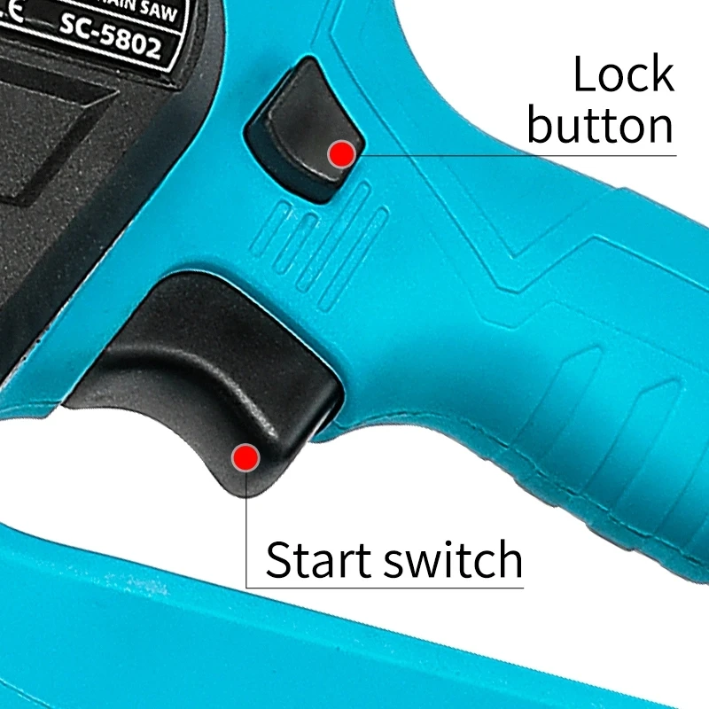 Powerful Mini 8 inch Electric Pruning Saw Battery Powered Pruning Saw with Brushless Motor Cutting Machine Cordless Chain Saw