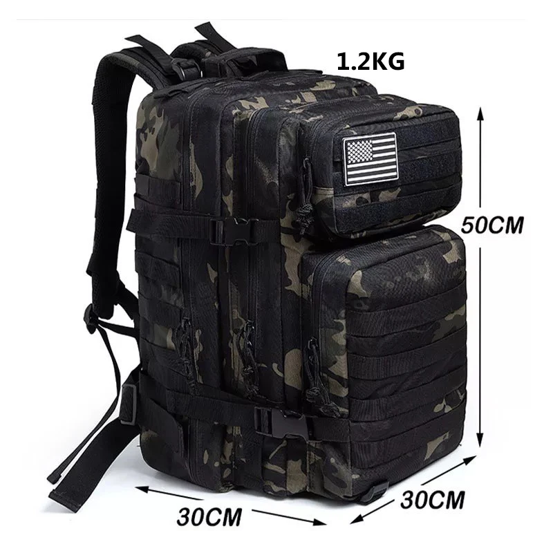 Wholesale Custom gym Hiking Back Pack Backpacks Rucksack hunting Taticas 45L Tactical Backpack Bags For Men Mountaineering